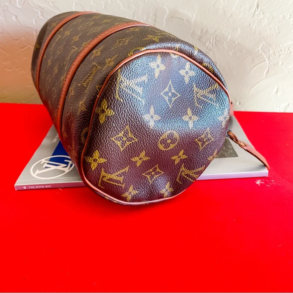 Authentic Louis Vuitton Monogram Papillon 30 Hand Bag Vintage LV Purse Pre-Loved - Picture 5 of 14